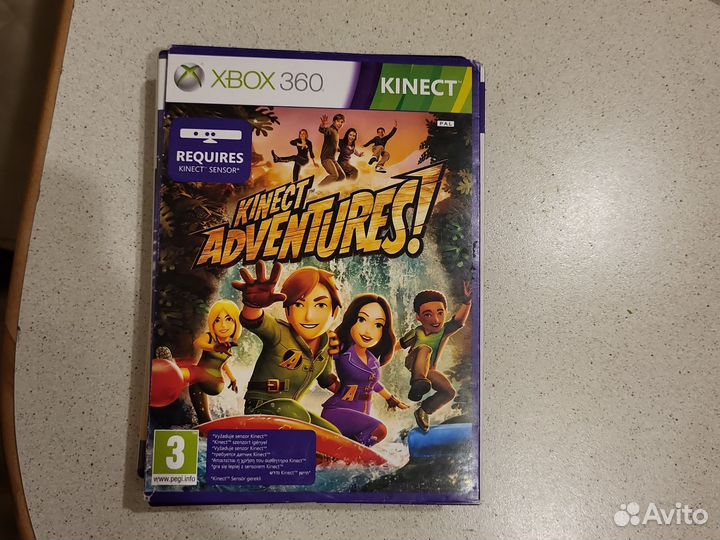 Диски на xbox 360 kinect