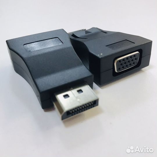 Переходник адаптер DisplayPort (M) - VGA (F)