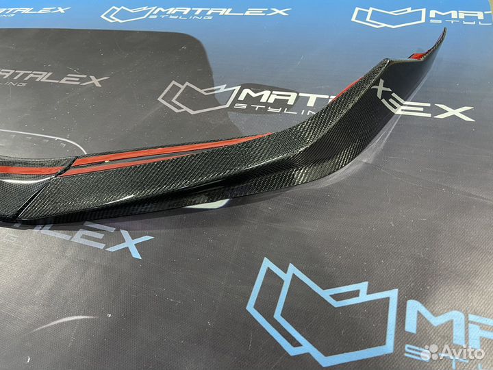 Сплиттер BMW F90 LCI M Performance карбон