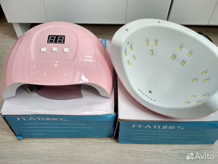 Новая led/uv лампа 36w последняя, помята коробка