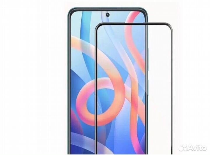 Стекло защитное на Xiaomi Redmi Note 12