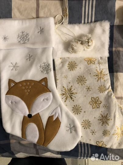 Новогодний упаковочный сапог