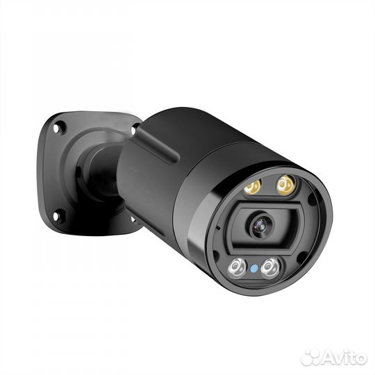 IP Камера видеонаблюдения 8 Мп, PoE, уличная