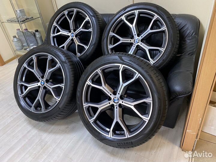 Летние колеса BMW Х5 G05 Х6 G06 стиль 741M R21