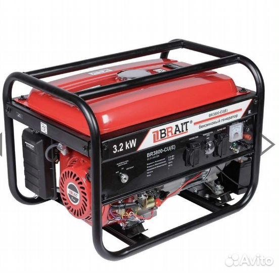 Генератор бензиновый Brait BR-3800CU(E)