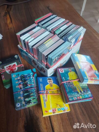 Футбольные карточки Panini