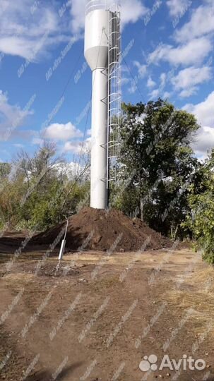 Башни водонапорные, Резервуары для гсм и воды и пр