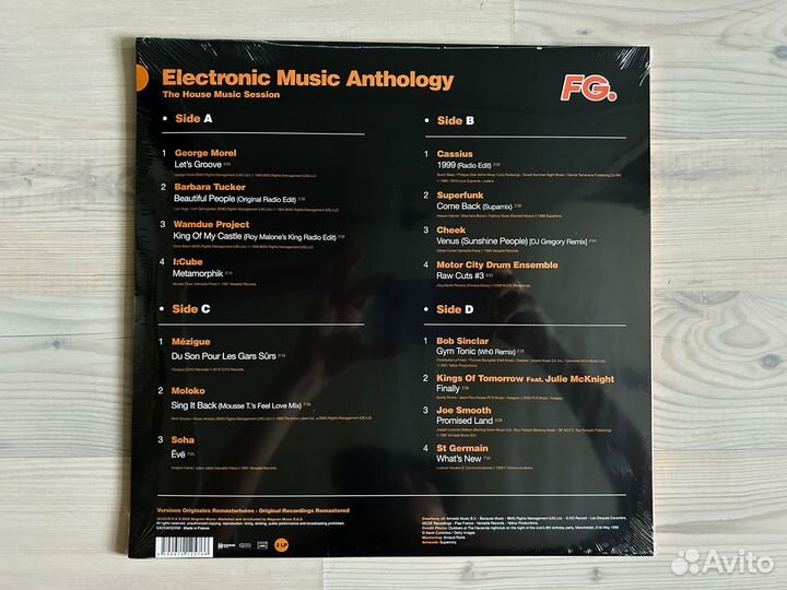 Винил Electronic Music Anthology - The House (2xLP