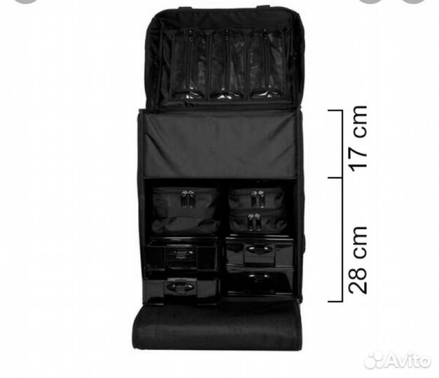 Чемодан на колесах для визажистов NYX