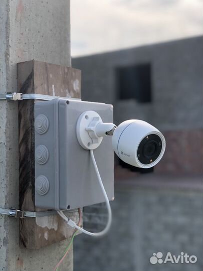 Камеры видеонаблюдения с установкой