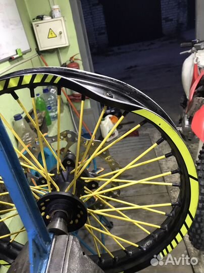 Правка мотоциклетных литых и спицовынных колес