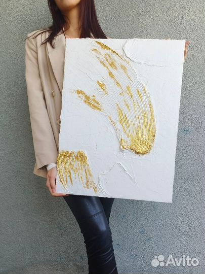 Интерьерная фактурная картина 45смх65см