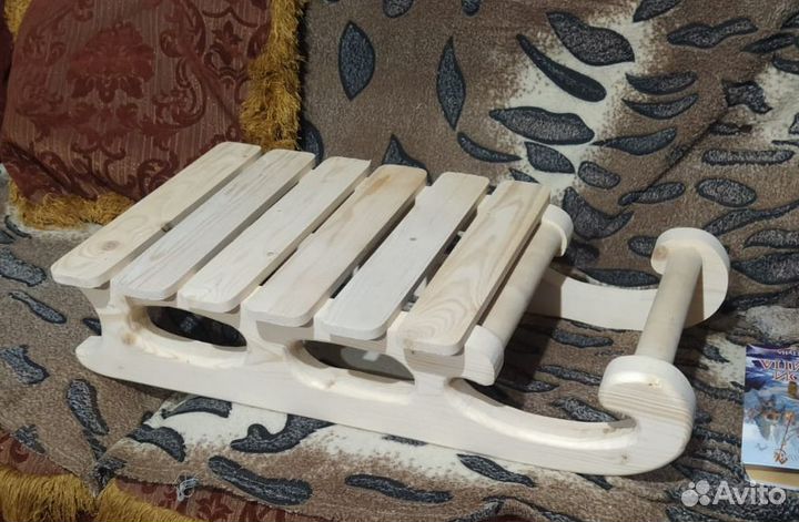 Сани деревянные