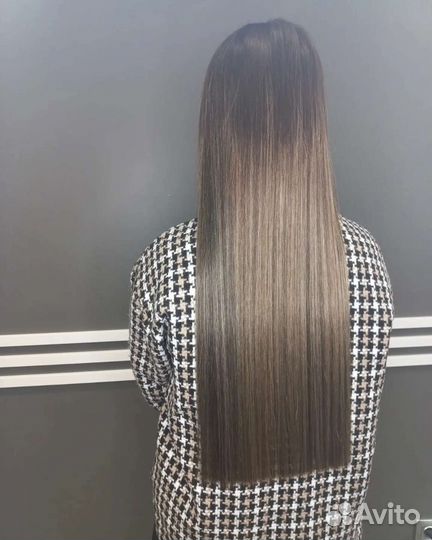 Наращивание натуральных и биопротеиновых волос