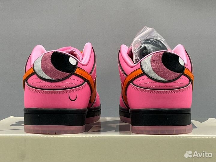 Кроссовки Nike SB Dunk Powerpuff Girls Blossom