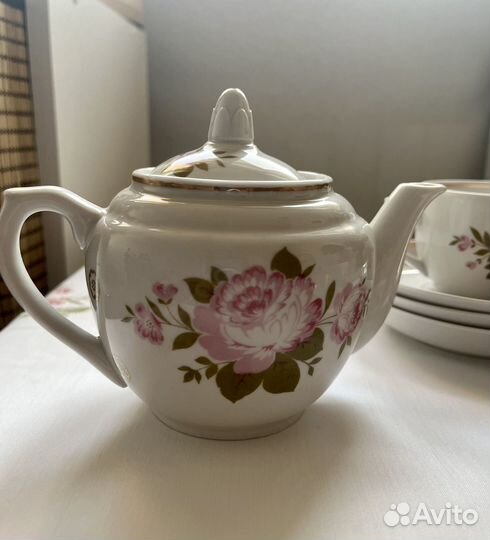 Чайный сервиз вербилки СССР