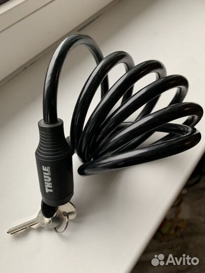 Стальной трос Thule 538 180 см с замком