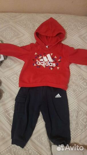 Спортивный костюм adidas для мальчика 80 см 9-12 м