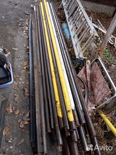 Труба диаметр 57,76 стенка 3мм уголок 50*50