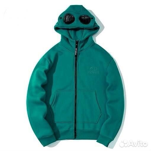 Худи C.P. Company Зеленая