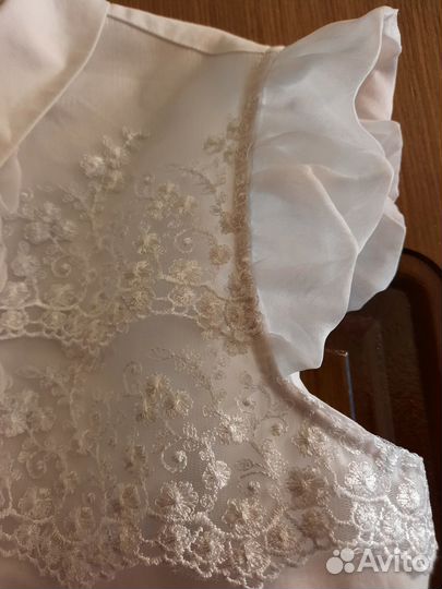 Блузка белая школьная 146