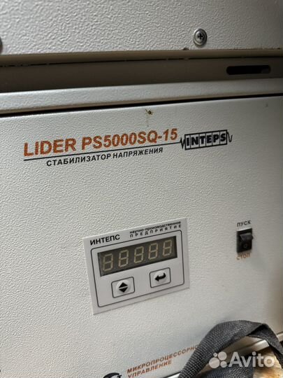 Стабилизатор напряжения Lider ps7500sq-25