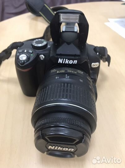 Зеркальный фотоаппарат Nikon D60 Kit (б/у)