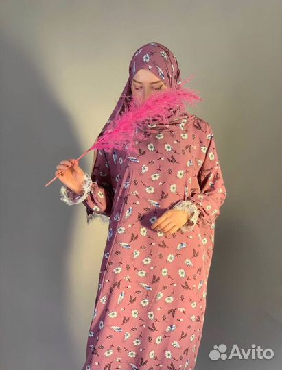 Намазник с шарфом