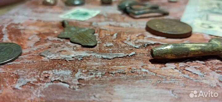 Панно из монет и бон Империя