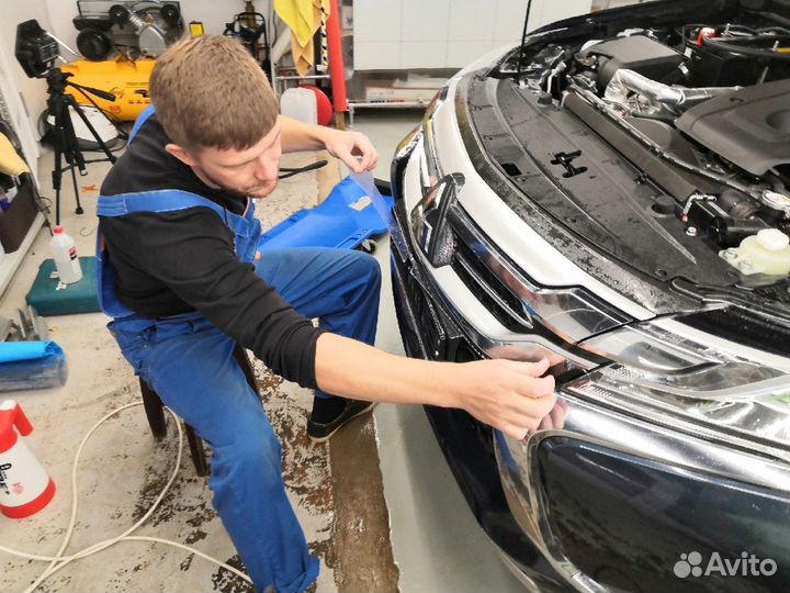 Автовинил, антигравийная защита, броня. Керамика