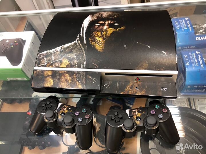 Sony PS3 500 gb. И 78 игр установоены на ней