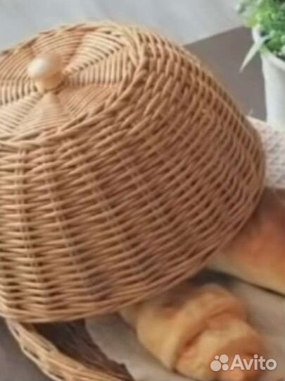 Хлебница плетеная