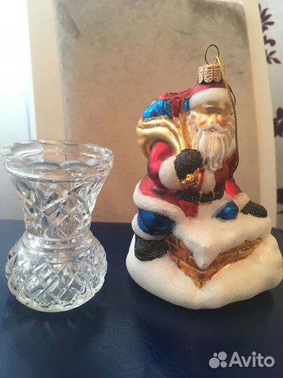 Хрустальная вазочка 8см