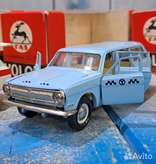 Модели 1:43 газ 24-02, СССР в родных коробках