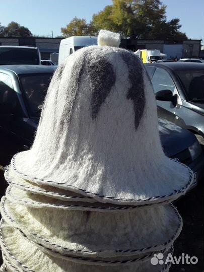 Войлочные безрукавки,сидушки,шапки для бани