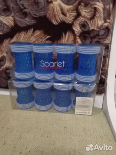 Бигуди пластмассовые на липучках