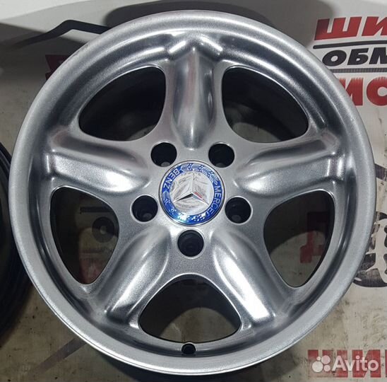 Диски литые Mercedes r15; 5x112; цо 66,6