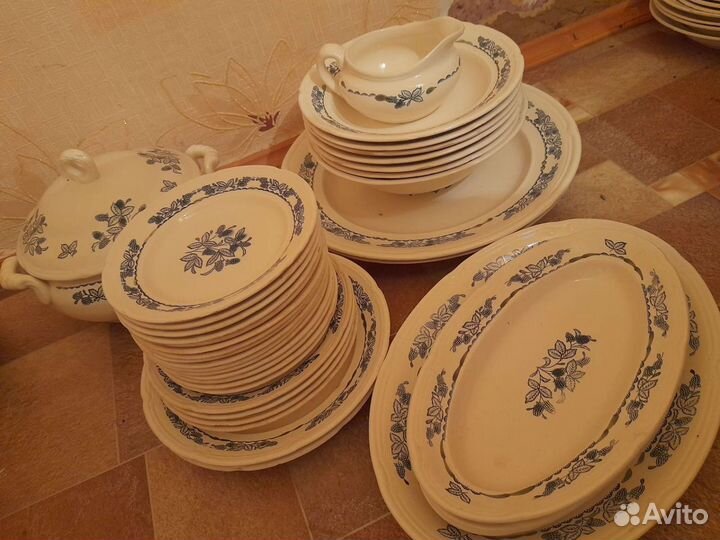 Сервизы столовые СССР