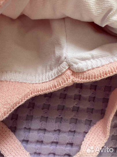 Шапка для новорожденного на осень