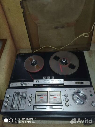 Катушечный магнитофон. В ремонт