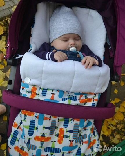 Зимний конверт Mikkimama Б/У