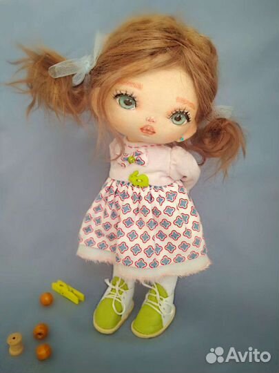 Интерьерная кукла ручной работы