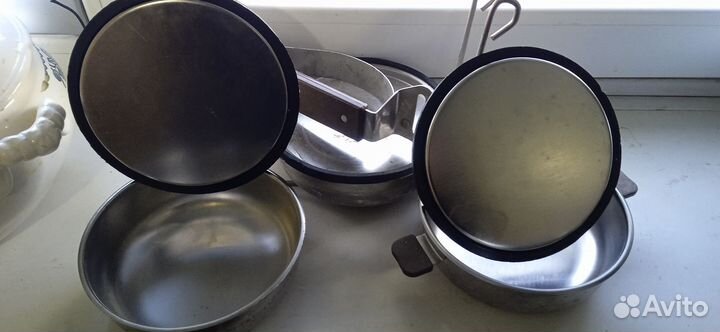 Тарелки из нержавейка СССР