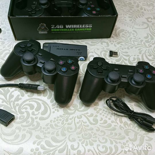 Игровая приставка data frog 64gb Game stick Sega