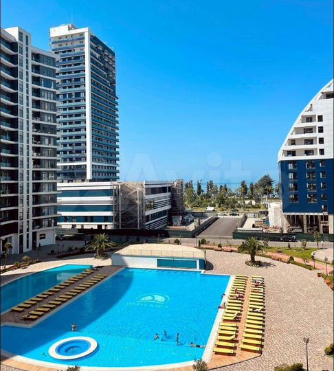 Квартира-студия, 35 м² (Грузия)