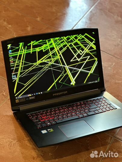 Игровой ноутбук acer predator 17.3/6ядер/6gb видео