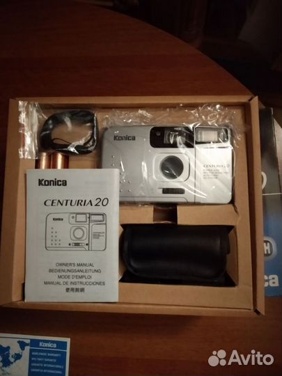 Новый компактный фотоаппарат Konica centuria20
