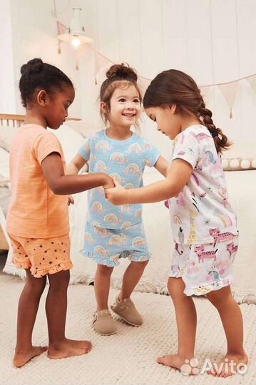 Пижама next на девочку 3шт