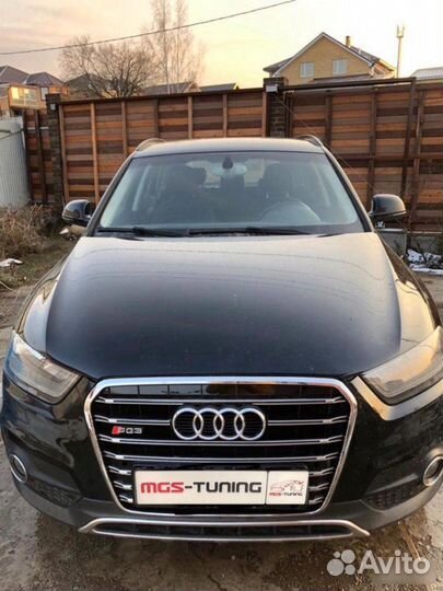 Решётка радиатора на Audi Q3 11-14 SQ3 стиль 1