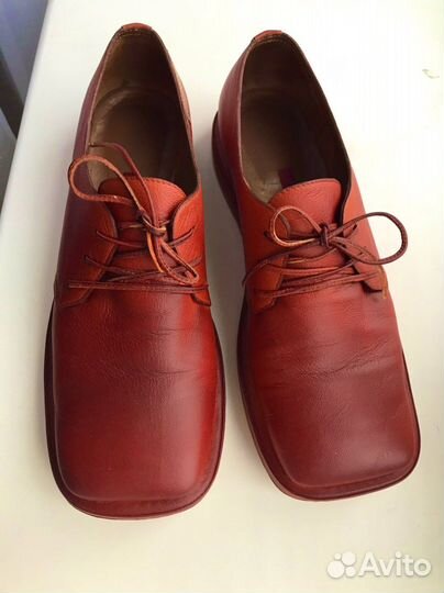 Ботинки натур. кожа ручная работа